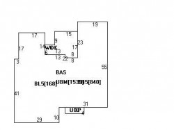 60 Levbert Rd, Newton MA  02459-3063 floor plan