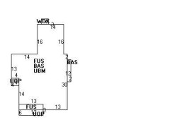 104 Harvard St, Newton MA 02460-2232 floor plan