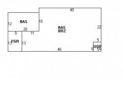 256 Parker St, Newton MA 02459-2673 floor plan