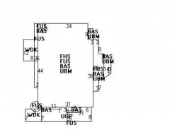 18 Woodbine St, Newton MA 02466-1809 floor plan