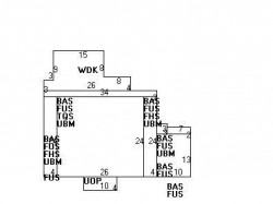 128 Upland Ave, Newton MA 02461-2145 floor plan