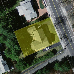297 Winchester St, Newton MA 02461-2042 aerial view