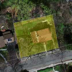 39 Annawan Rd, Newton MA 02468-2109 aerial view