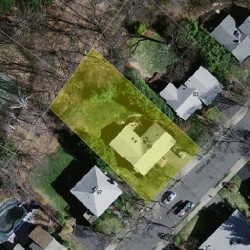 89 Dorcar Rd, Newton MA 02459-3402 aerial view