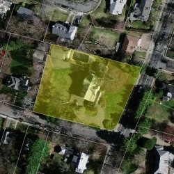 363 Waverley Ave, Newton MA 02458-2702 aerial view