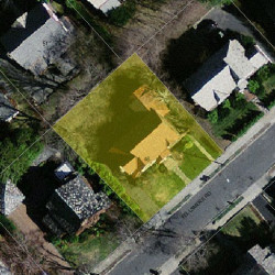 48 Fellsmere Rd, Newton MA  02459-1340 aerial view