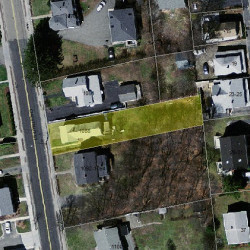 1088 Chestnut St, Newton MA  02464-1307 aerial view