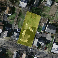 13 Gardner St, Newton MA 02458-1504 aerial view