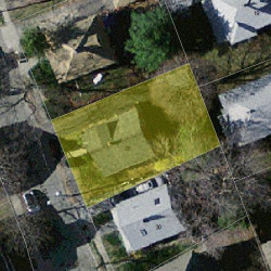 26 Capital St, Newton MA 02458-1302 aerial view