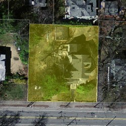 997 Beacon St, Newton MA  02459-1722 aerial view