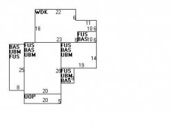 103 Staniford St, Newton MA  02466-1131 floor plan