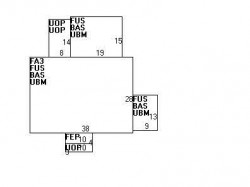 863 Watertown St, Newton MA 02465-2141 floor plan