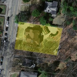 1094 Walnut St, Newton MA 02461-1264 aerial view