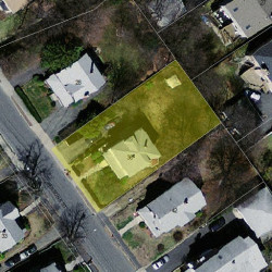 36 Parsons St, Newton MA  02465-2136 aerial view