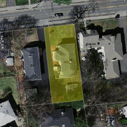 288 Cabot St, Newton MA 02460-2265 aerial view