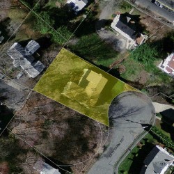 120 Esty Farm Rd, Newton MA  02459-3651 aerial view