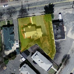 18 Auburn St, Newton MA 02465-2205 aerial view
