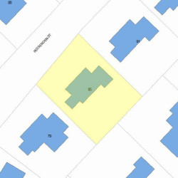 85 Fessenden St, Newton MA 02460-1119 plot plan