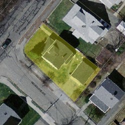 412 California St, Newton MA 02460-1207 aerial view