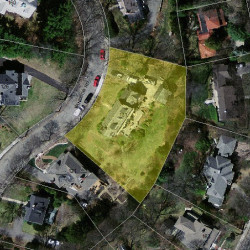 131 Windsor Rd, Newton MA 02468-1119 aerial view