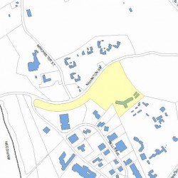 210 Nahanton St, Newton MA  02459-2954 plot plan