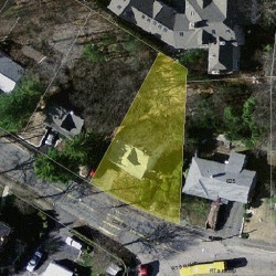 162 Clark St, Newton MA 02459-2460 aerial view