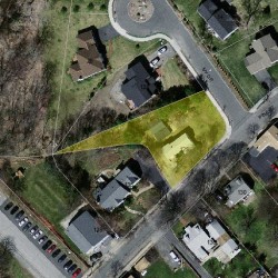 125 Pine St, Newton MA  02466-1132 aerial view