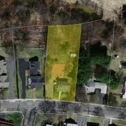 27 Staniford St, Newton MA  02466-1209 aerial view