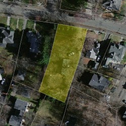 134 Hunnewell Ave, Newton MA 02458-2246 aerial view