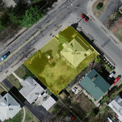 458 California St, Newton MA  02460-1213 aerial view