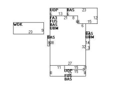 44 Ballard St, Newton MA 02459-1251 floor plan