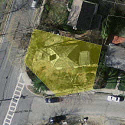 47 Winchester Rd, Newton MA 02458-1909 aerial view