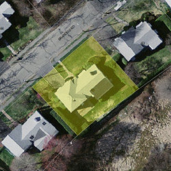 45 Brandeis Rd, Newton MA 02459-2707 aerial view