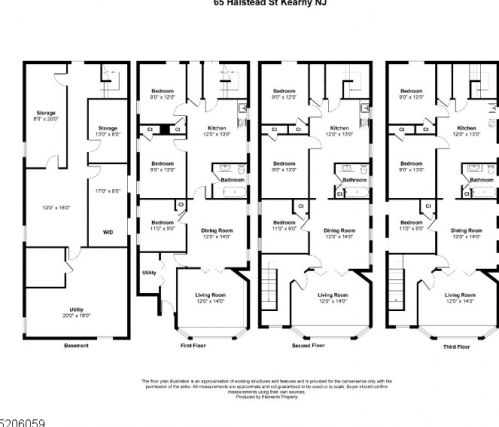 65 Halstead St, Kearny NJ 07032-2077 exterior