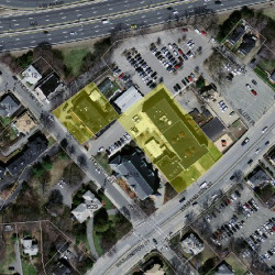 1505 Washington St, Newton MA 02465-2297 aerial view