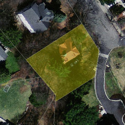 63 Perkins St, Newton MA 02465-2302 aerial view