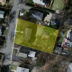 36 Brooks Ave, Newton MA  02460-1508 aerial view