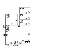 421 Waverley Ave, Newton MA 02458-2727 floor plan