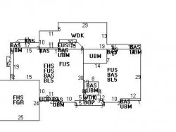 70 White Oak Rd, Newton MA 02468-1323 floor plan
