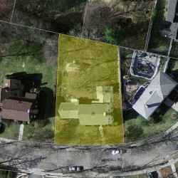 35 Wendell Rd, Newton MA 02459-2650 aerial view