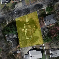 370 Newtonville Ave, Newton MA 02460-1941 aerial view