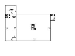 122 Ward St, Newton MA  02459 floor plan