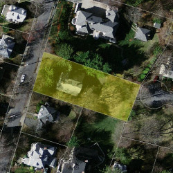 86 Hyde Ave, Newton MA  02458-2332 aerial view