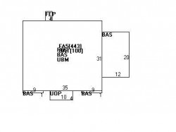 3 Fairview Ter, Newton MA  02465-2421 floor plan