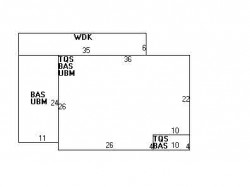 77 Fordham Rd, Newton MA  02465-1208 floor plan