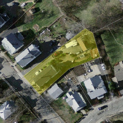 62 Cook St, Newton MA  02458-1336 aerial view