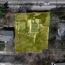 780 Boylston St, Newton MA  02461-1817 aerial view