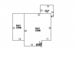 15 Hunnewell Ave, Newton MA 02458-2214 floor plan