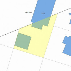37 Berkshire Rd, Newton MA 02460-2403 plot plan