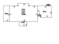 82 Windsor Rd, Newton MA 02468-1505 floor plan